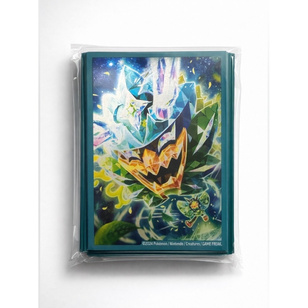 Pokemon Premium Collection Ogerpon ex Teal Mask Card Sleeves 65 Count NEW 2024